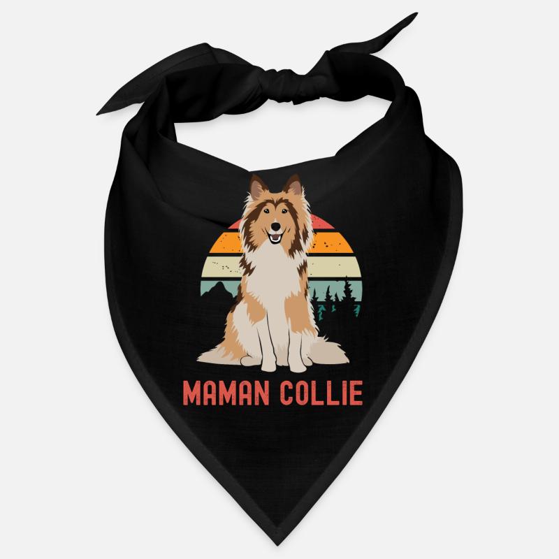 Maman border collie Bandana