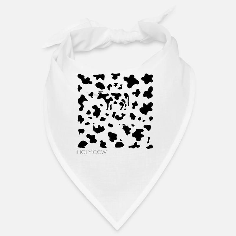 Vache sacrée vache motif drôle carnaval Costume de carnaval Bandana
