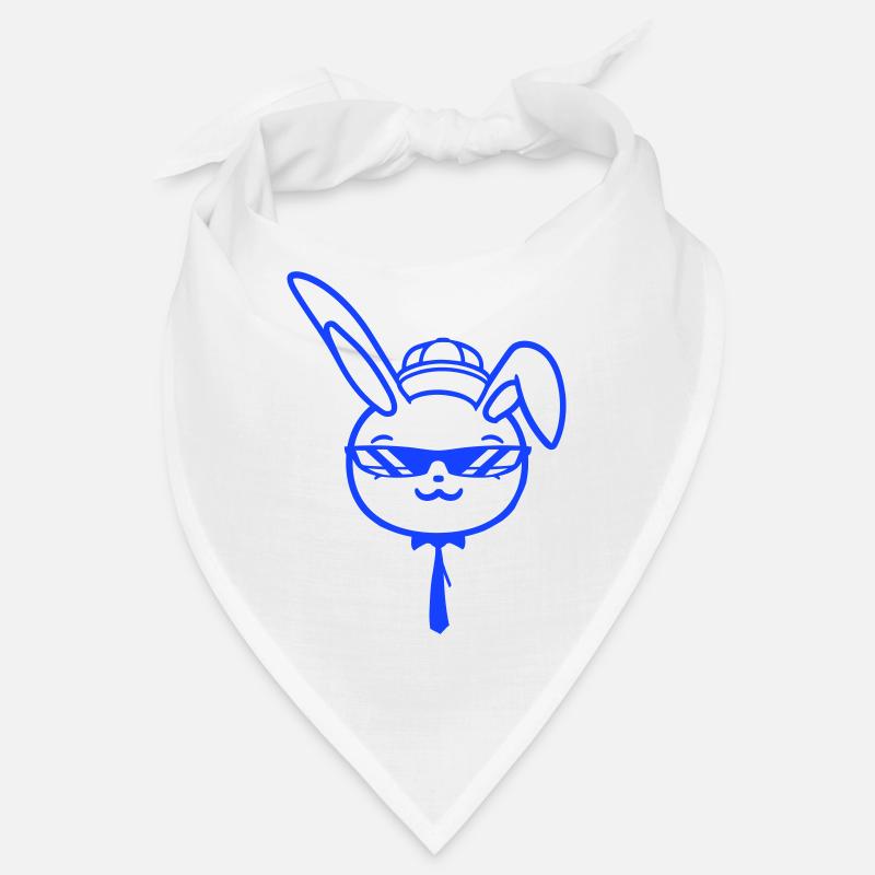 Lunettes de soleil lapin Cappy cravate Cool Hat Comic Bandana