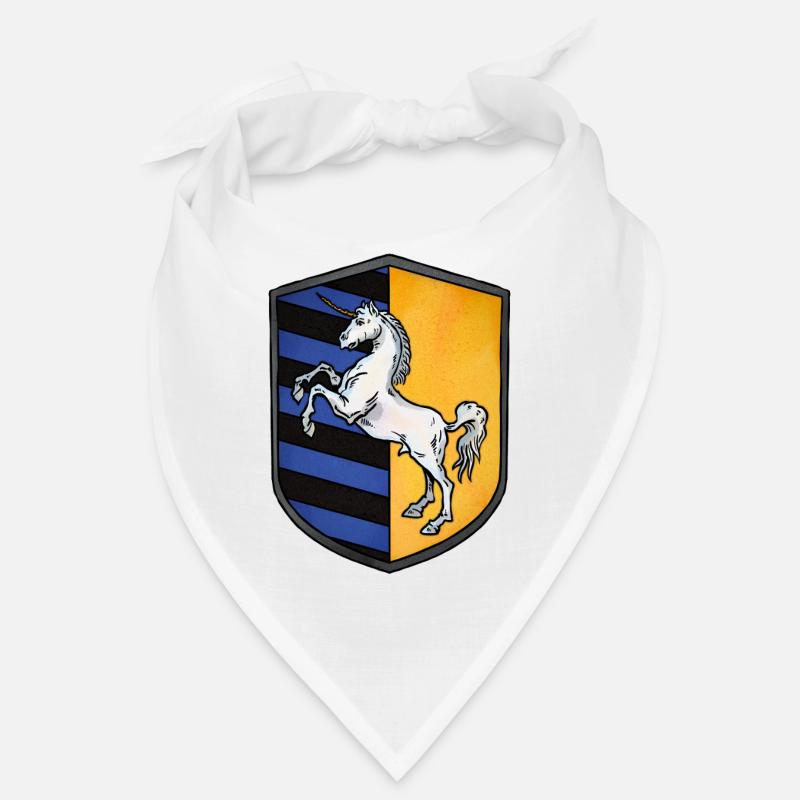 Wappen Einhorn Bandana