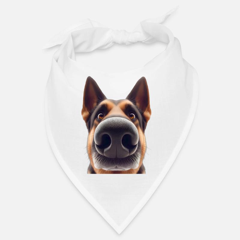 Dog Head 9 German Shepherd Bandana