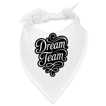 Dream Team - Bandana - Weiß - Vorne