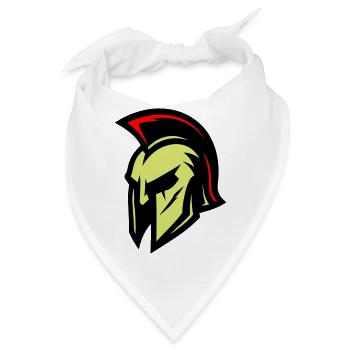 Gladiator Helm Sparta - Bandana - Weiß - Vorne