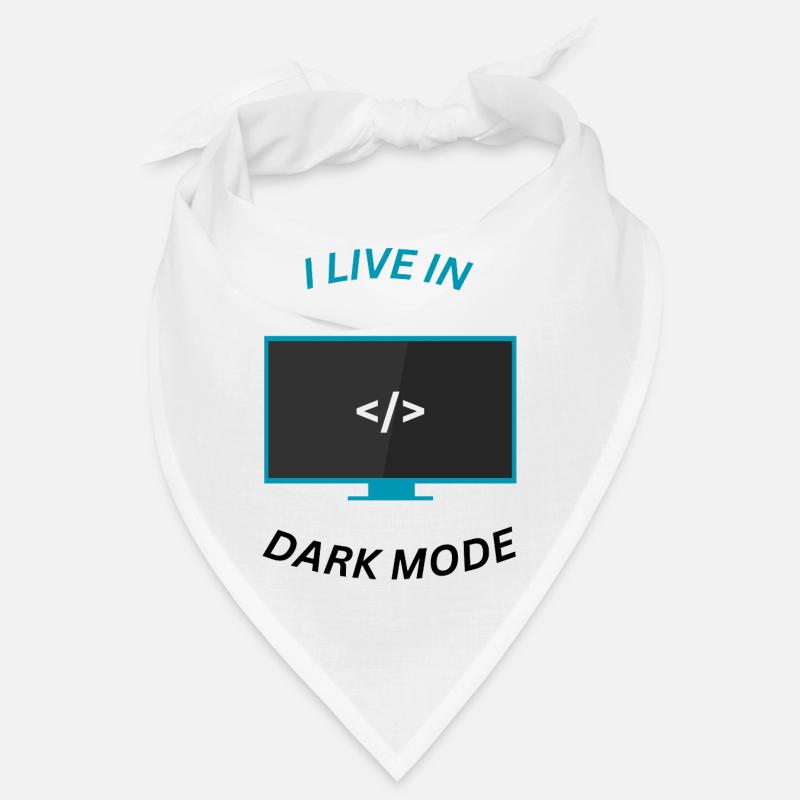 Programmer Motivation Design - Bandana - white