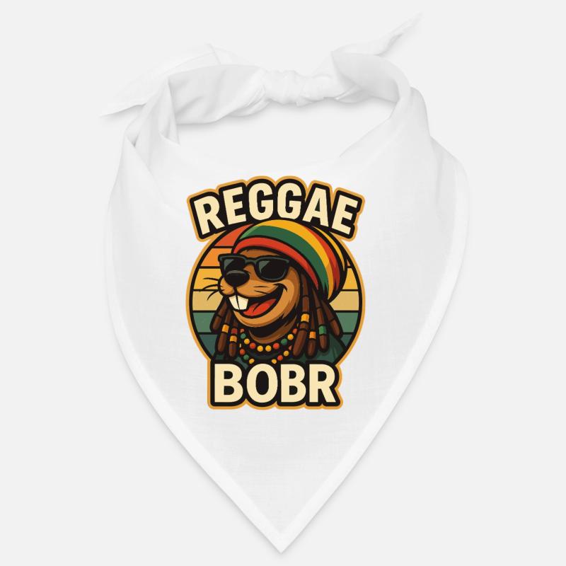 Reggae Bobr – Rasta-Biber Bandana