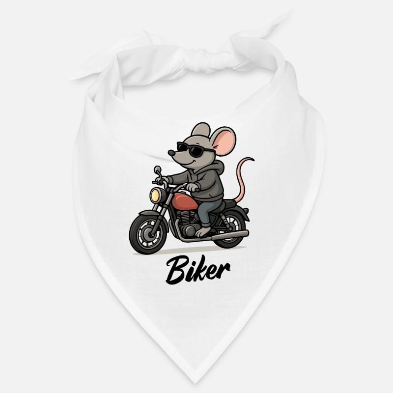 Mouse Motorcycle Bandana