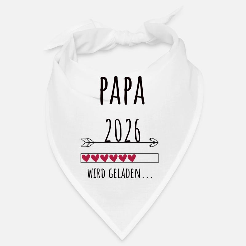 Werdender Papa 2026 Geschenk Schwangerschaft Bandana