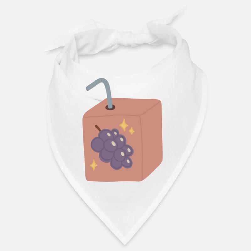 Conception de boîte de jus de raisin Bandana