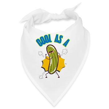 Cool_as_a_Cucumber Sätze sagen Slang-Redewendungen - Bandana - Weiß - Vorne