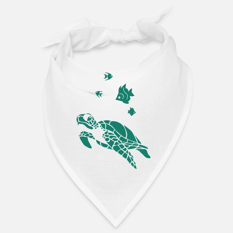 Turtle anf Flag fish Bandana