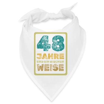 48 - Bandana - Weiß - Vorne