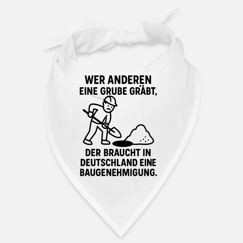 Digging a pit Bandana