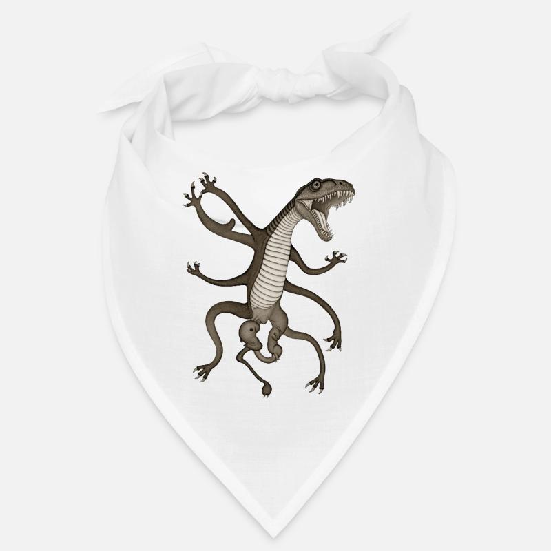 BUG #11 - dark hell - Bandana - white