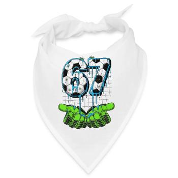 Six Seven Torwart - Bandana - Weiß - Vorne