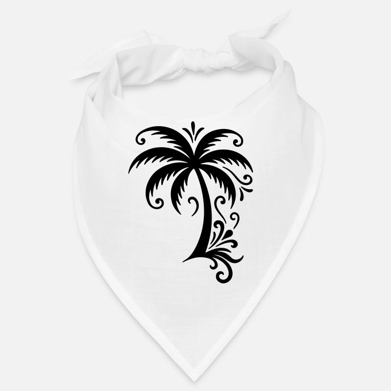 Palm tree icon beach Bandana