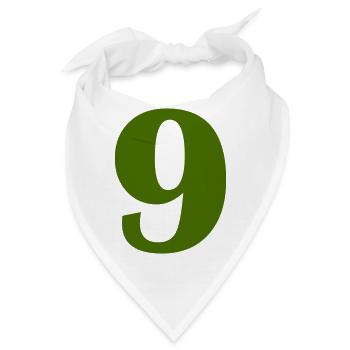 9 - Bandana - Weiß - Vorne