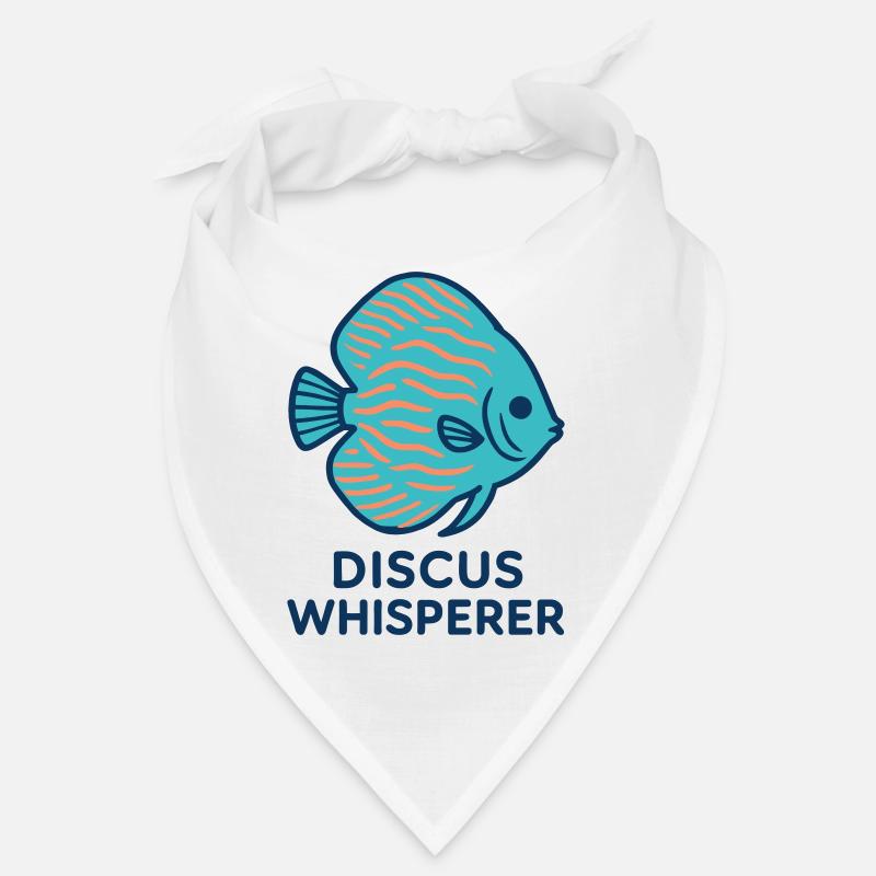 Passionate about Blue and Orange Discus Fish Bandana