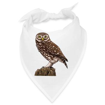 Little Owl - Bandana - Weiß - Vorne