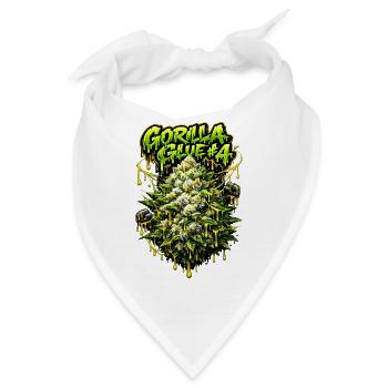 Gorilla Glue #4 Graffiti-Bud-Print - Bandana - Weiß - Vorne