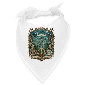 Atlantis: Alte Seezitadelle - Bandana - Weiß - Vorne