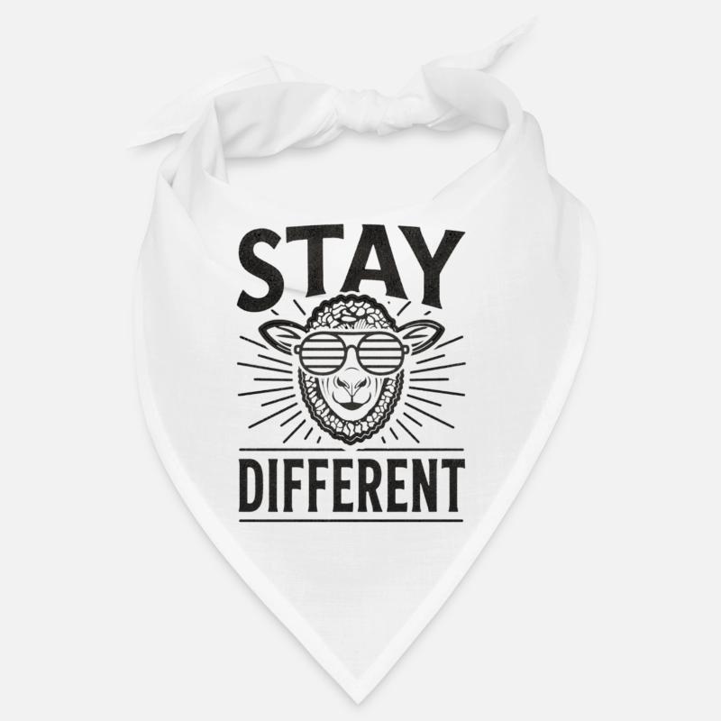 Stay Different Nerd Humor Bandana