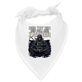 Zander Angler - Bandana - Weiß - Vorne