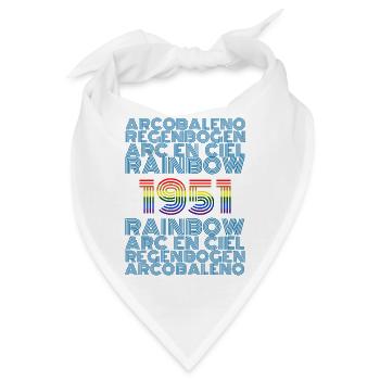 Rainbow 1951 - Bandana - Weiß - Vorne