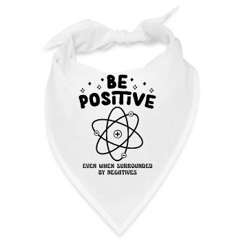  Physik, Biologie, Naturwissenschaften Mathe - Bandana - Weiß - Vorne