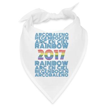 Rainbow 2017 - Bandana - Weiß - Vorne