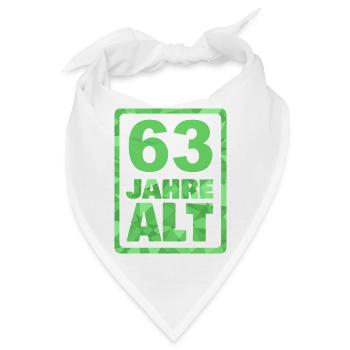 63 - Bandana - Weiß - Vorne