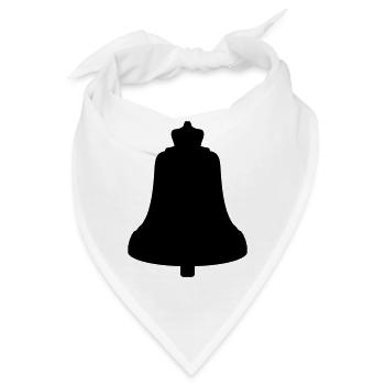 Kirchen Glocke - Bandana - Weiß - Vorne