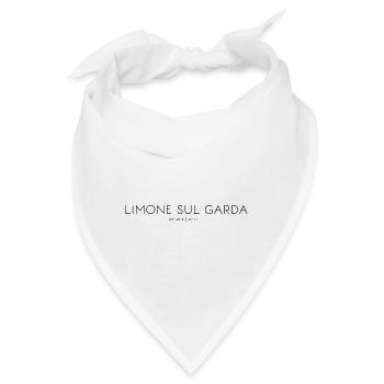 Limone sul Garda, Gardasee, Italien, Lombardei - Bandana - Weiß - Vorne
