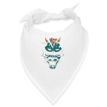 shirt,design,t-shirt - Bandana - Weiß - Vorne