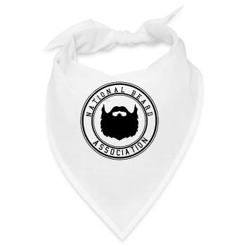 National Beard Association - Bandana - Weiß - Vorne