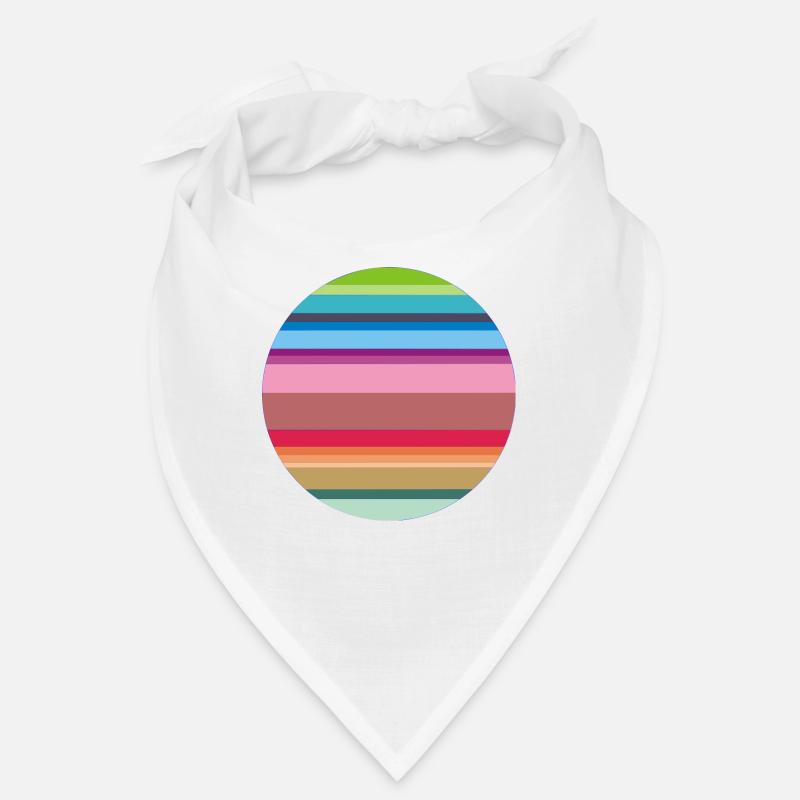 rayures colorées Bandana