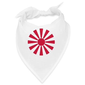 Japanisches Wappen 014 - Bandana - Weiß - Vorne