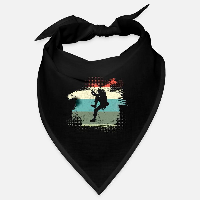 Klettern bergsteigen kletterer geschenkidee Bandana