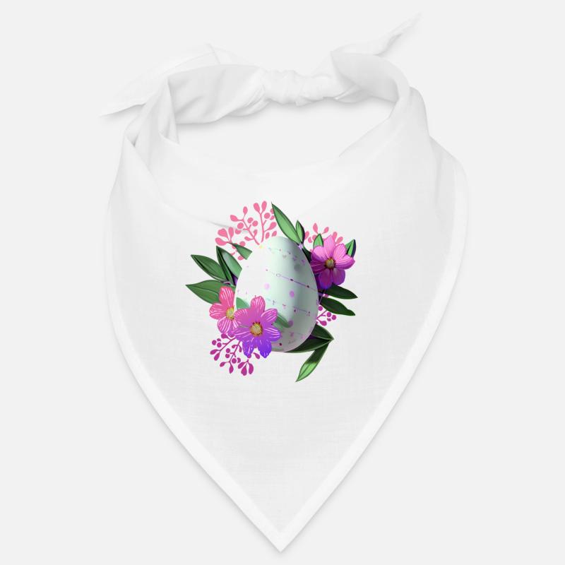 Fleurs Easter Egg Floral Bandana