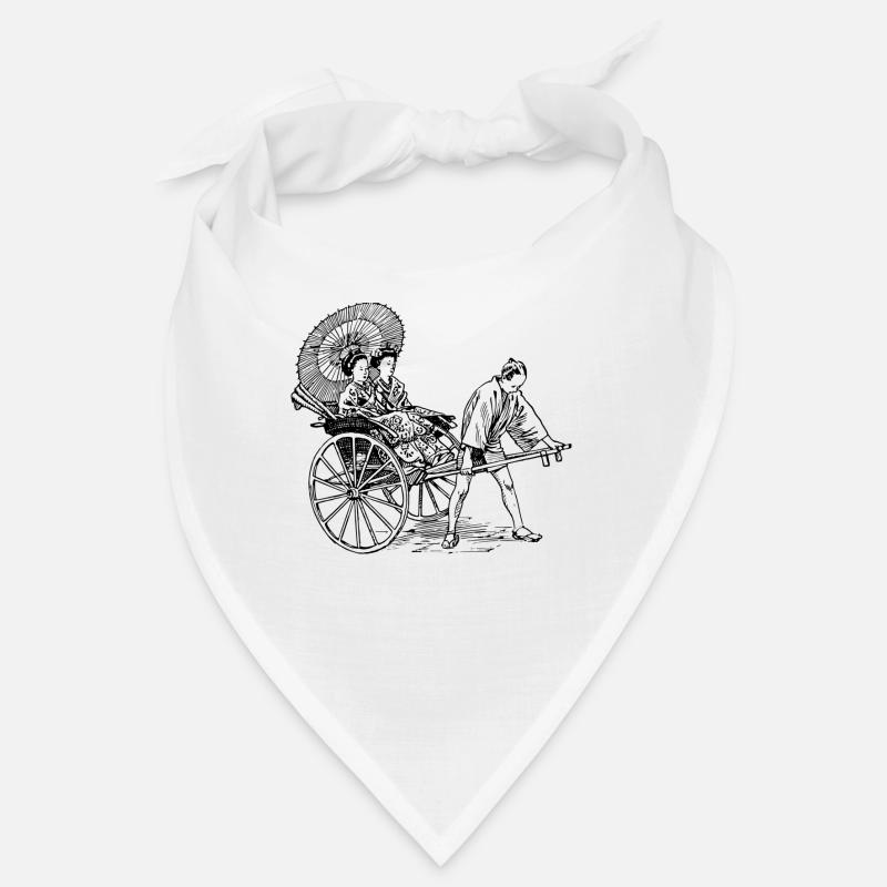 pousse-pousse - Bandana - blanc
