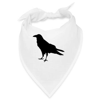 Rabe - Bandana - Weiß - Vorne