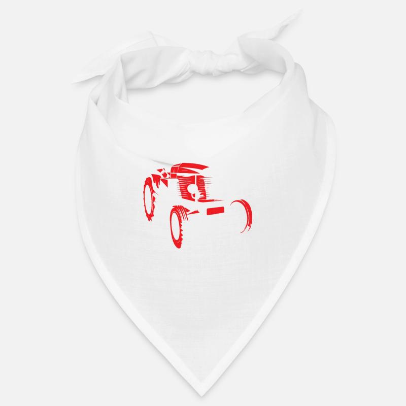 tractor - Bandana - white