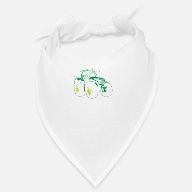 Traktor - Bandana - Weiß