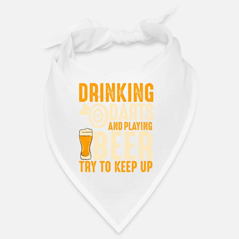 Darts Drinking and Playing Beer Try to keep up Bandana