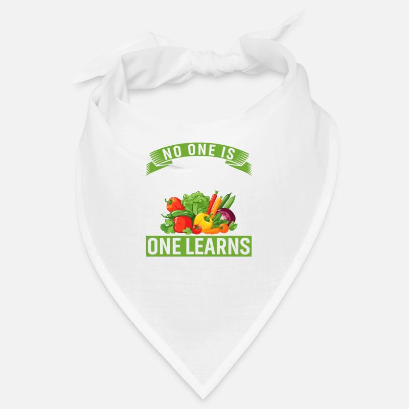 No One Is Born A Great Cook One Learns By Doing Bandana