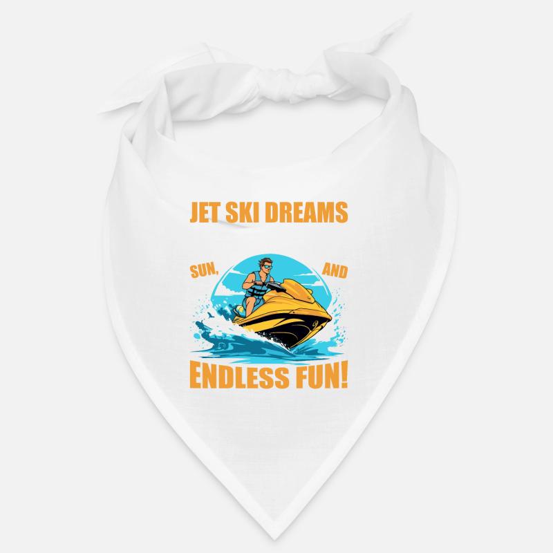 Jet Ski dreams: speed, sun, and endless fun! Bandana