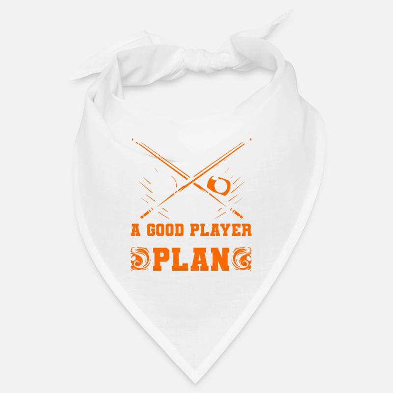 A good player always has a plan – and a drink in h Bandana