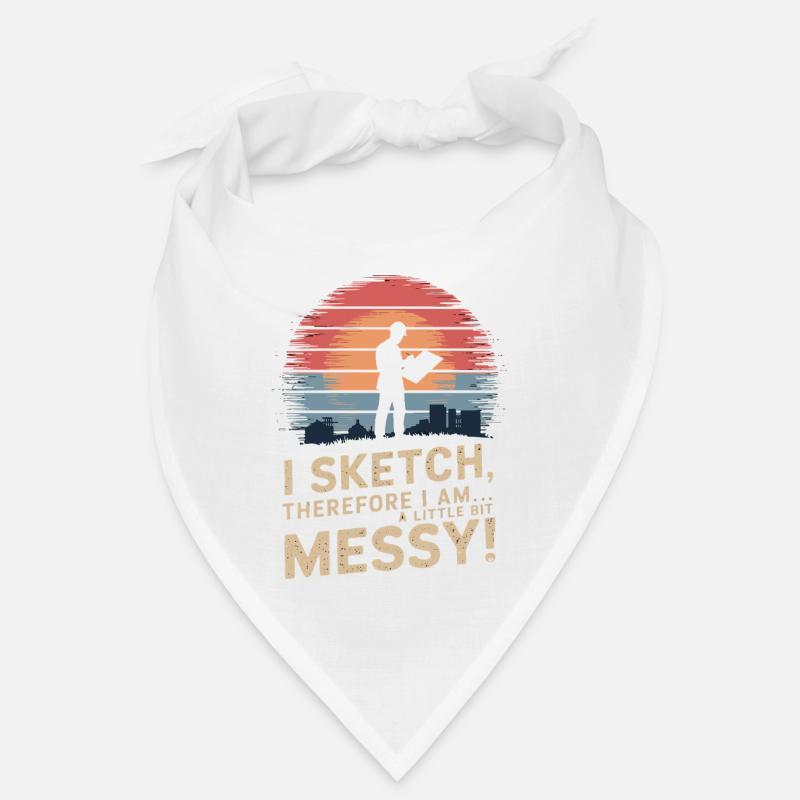 Ich skizziere, also bin ich... Ein bisschen chaotisch! Bandana