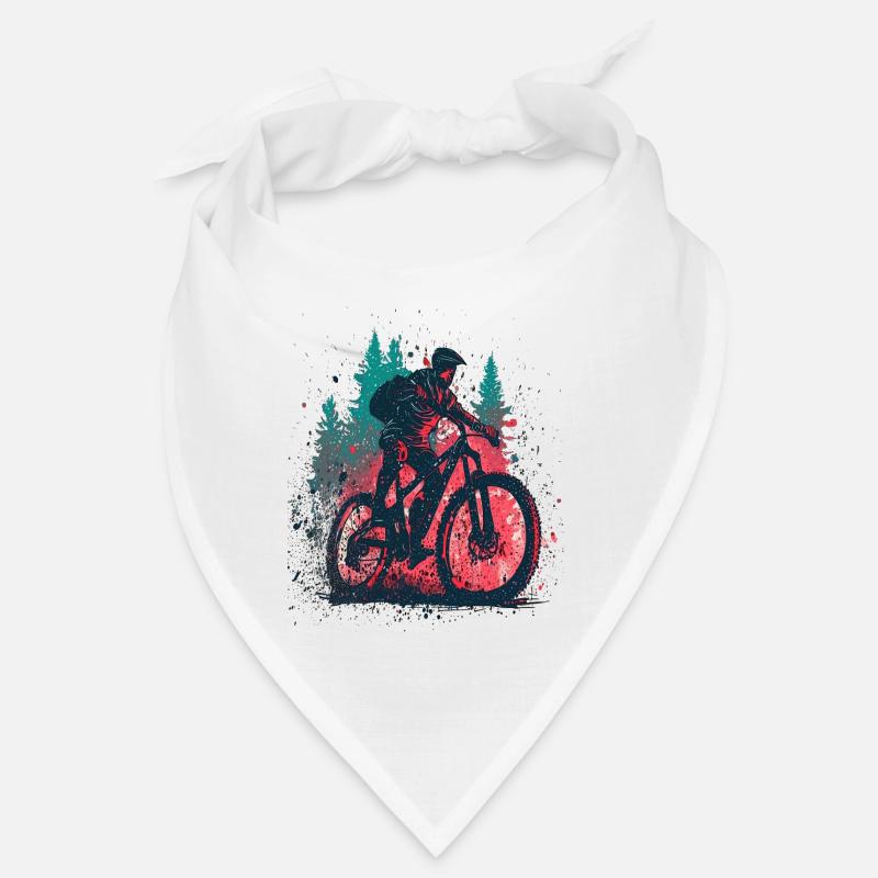 Vintage VTT VTT Cycliste de descente Bandana