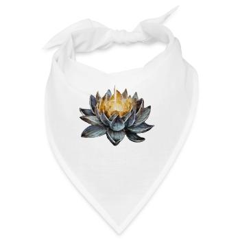 Flower Power - Bandana - Weiß - Vorne
