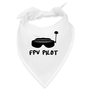 FPV Pilot - Bandana - Weiß - Vorne